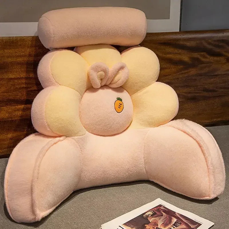 Plush Comfort Bedside Pillow for Girls’ Rooms