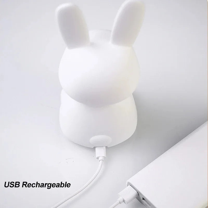 LED Rabbit Night Light – Sugarplum Spaces