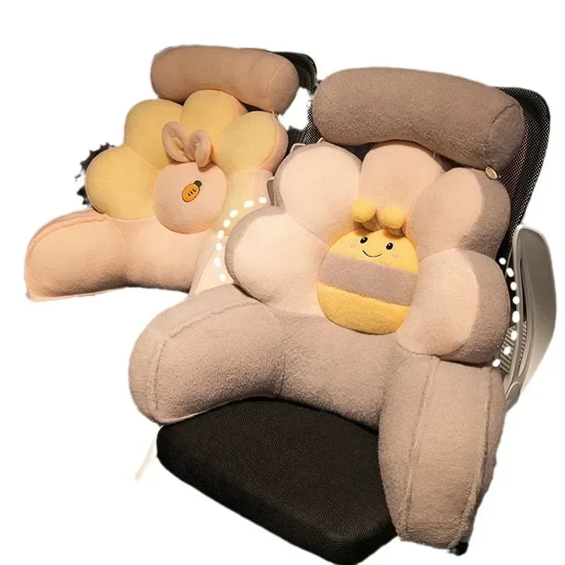 Plush Comfort Bedside Pillow for Girls’ Rooms
