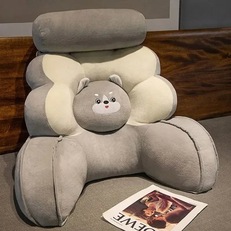 Plush Comfort Bedside Pillow for Girls’ Rooms