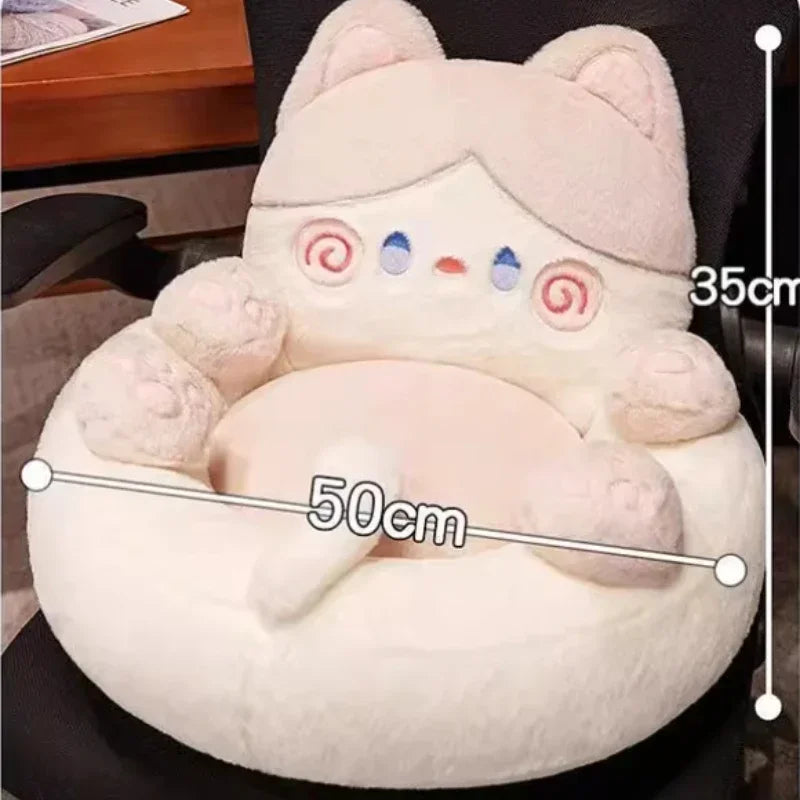 Whisker Lounge – Cute Kitten Lazy Sofa Cushion for Kids & Cozy Corners