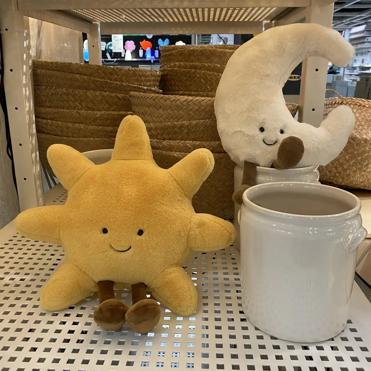 Sunshine & Moonbeam Plush Pillow Duo