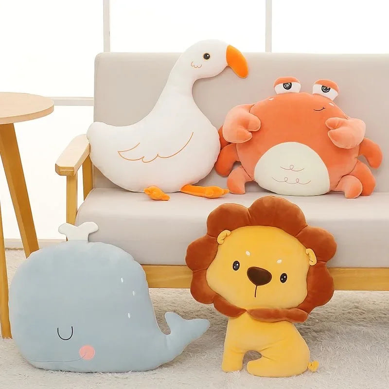Sugarplum Spaces Premium Animal Plush Pillow Collection