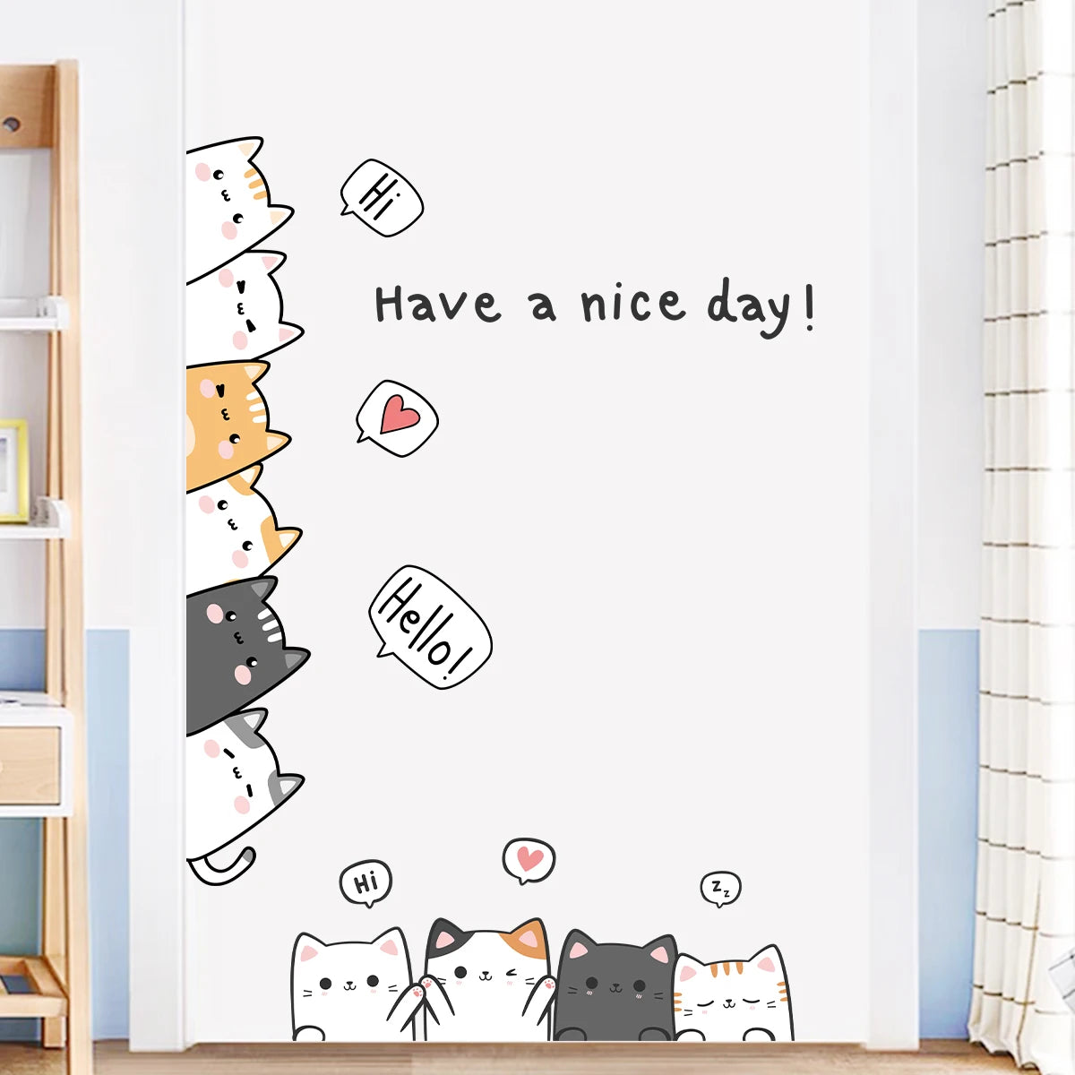 Critter Crew Cartoon Animal Wall Stickers – Educational & Easy Peel Décor