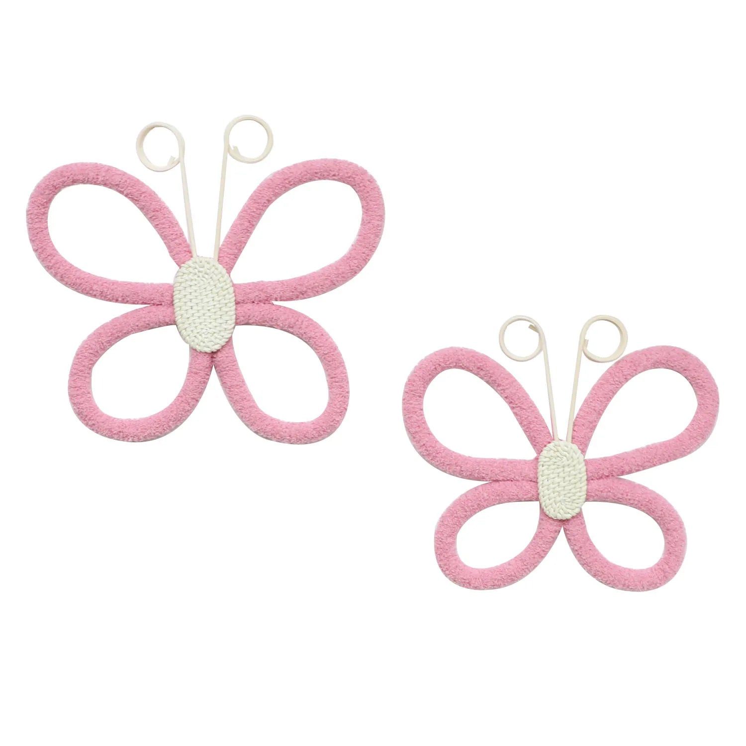 Boho Butterfly & Daisy Wall Décor – 2 Piece Set
