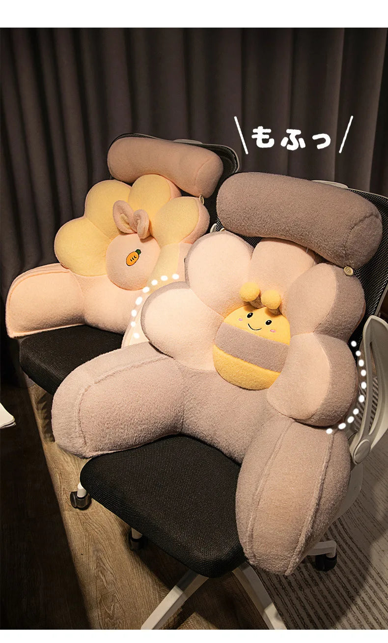 Plush Comfort Bedside Pillow for Girls’ Rooms