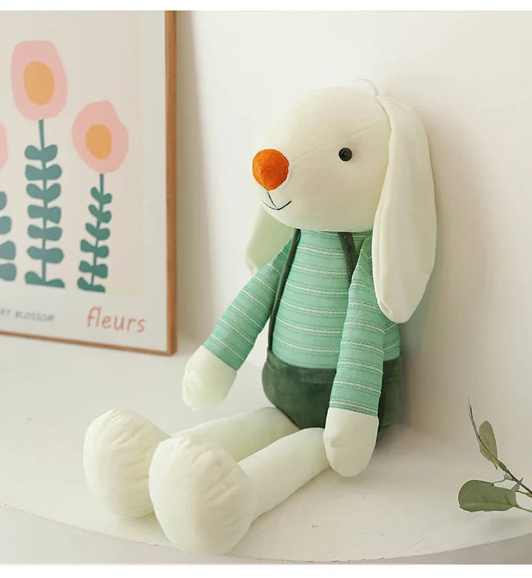 Hug Bunny Plush Sleep Pal Plush Doll – Soft Stuffed Animal Pillow for Girls’ Bedrooms & Playrooms