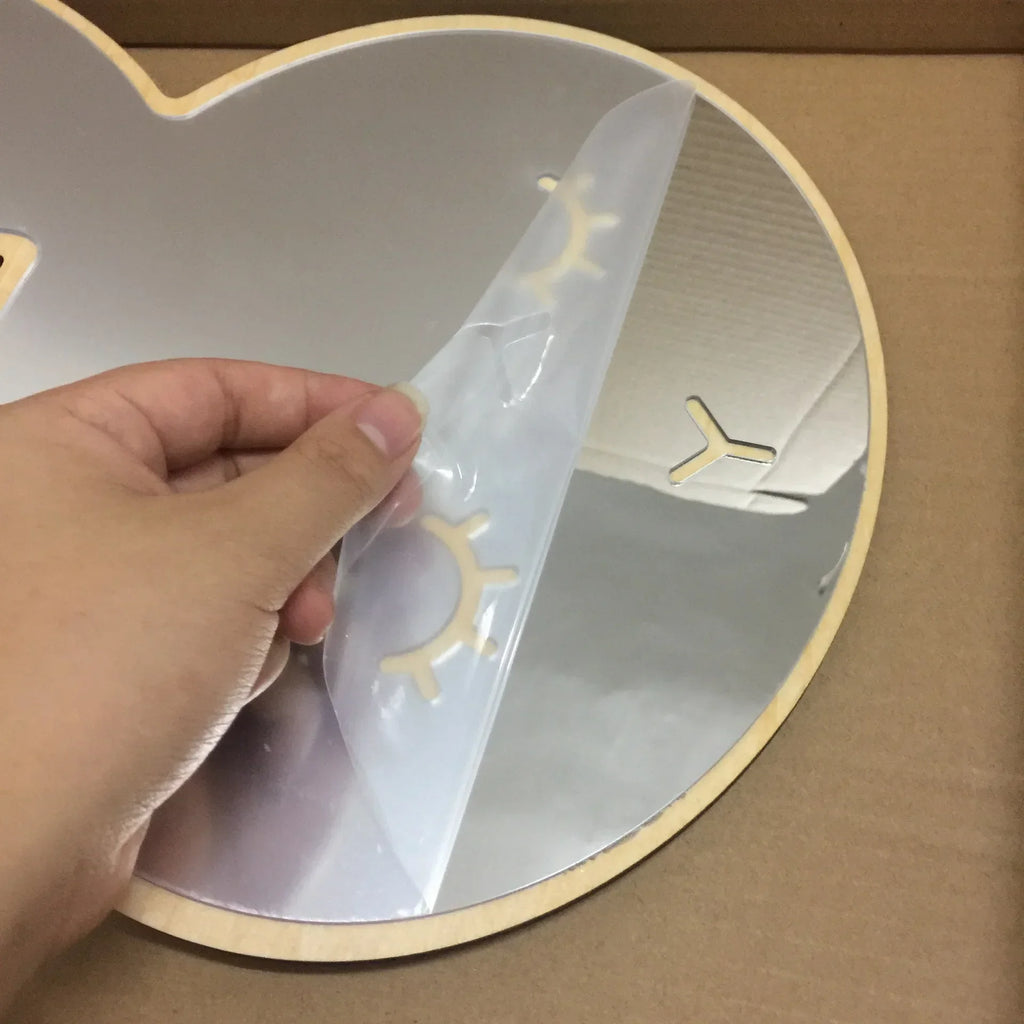 Sugarplum Spaces – Girl’s Bedroom Decorative Bear & Rabbit Acrylic Mirror
