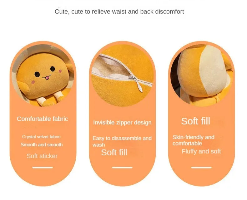 Plush Comfort Bedside Pillow for Girls’ Rooms