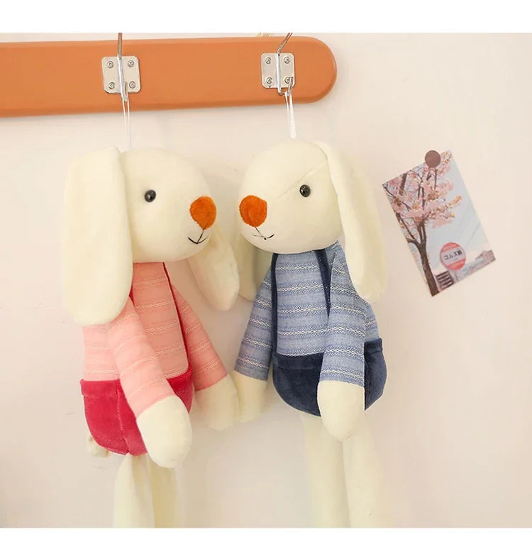 Hug Bunny Plush Sleep Pal Plush Doll – Soft Stuffed Animal Pillow for Girls’ Bedrooms & Playrooms