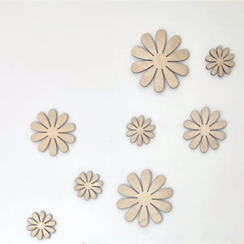 Sugarplum Spaces Daisy Bloom Wooden Wall Set