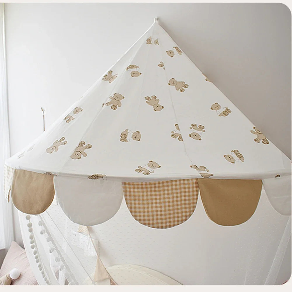Sugarplum Spaces Girls’ Hanging Tent Canopy – Cozy Reading Corner