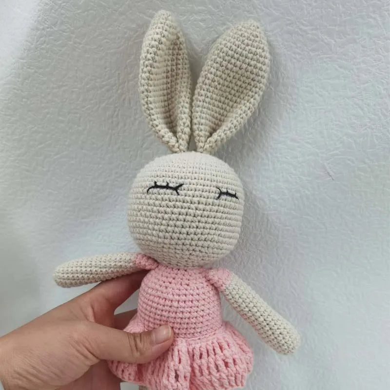 Cuddle Pals Handmade Crochet Animal Plush Dolls – Soft Stuffed Friends in Cute Outfits
