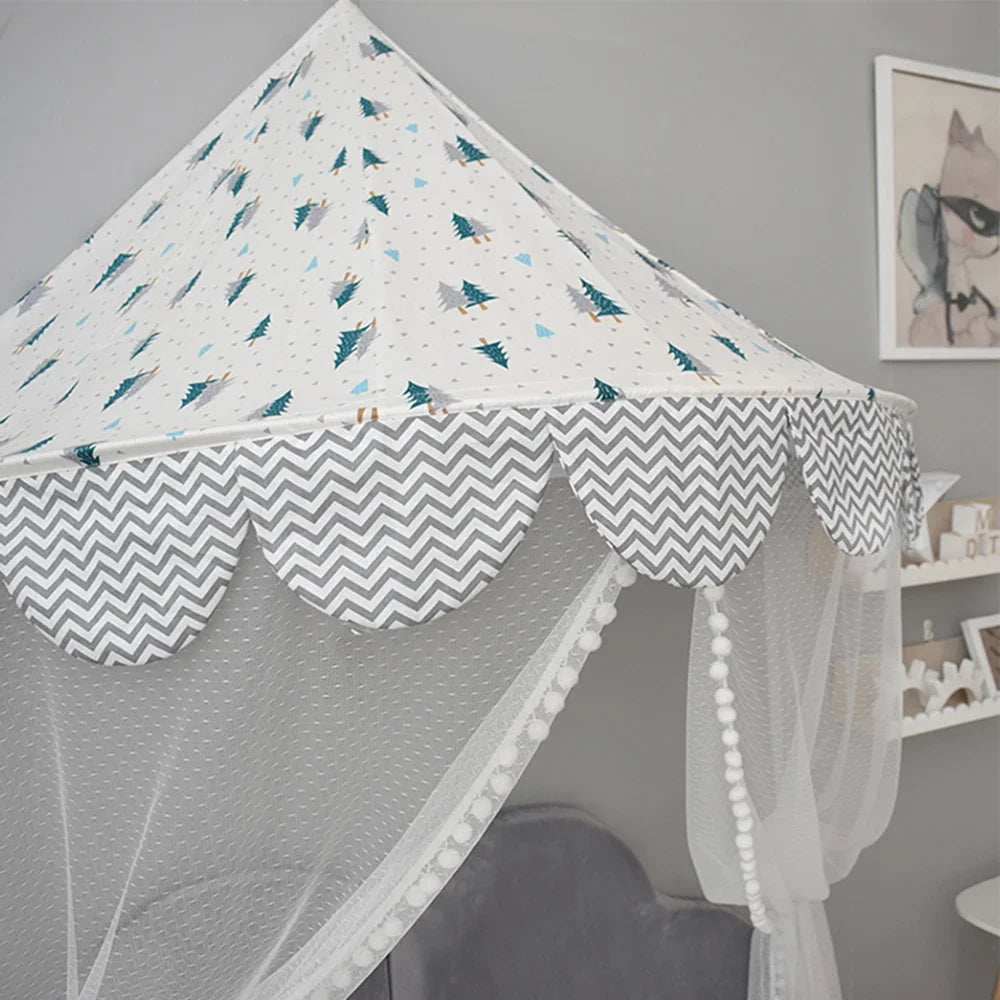Sugarplum Spaces Girls’ Hanging Tent Canopy – Cozy Reading Corner