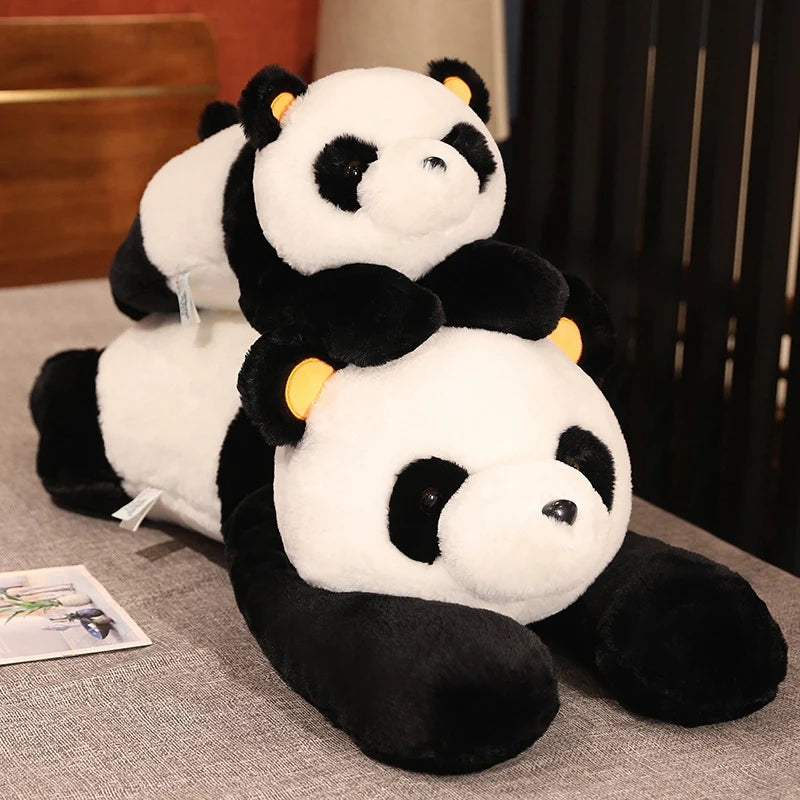 Snuggle Panda” Giant Plush Bear – Soft Sleep Pillow for Girls’ Bedrooms & Playrooms