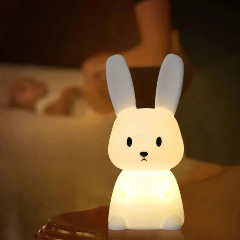 LED Rabbit Night Light – Sugarplum Spaces