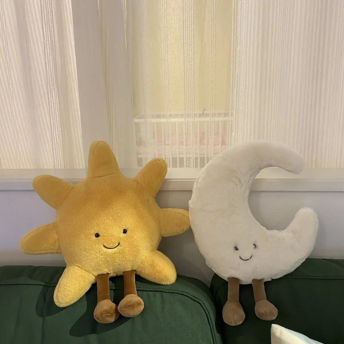 Sunshine & Moonbeam Plush Pillow Duo