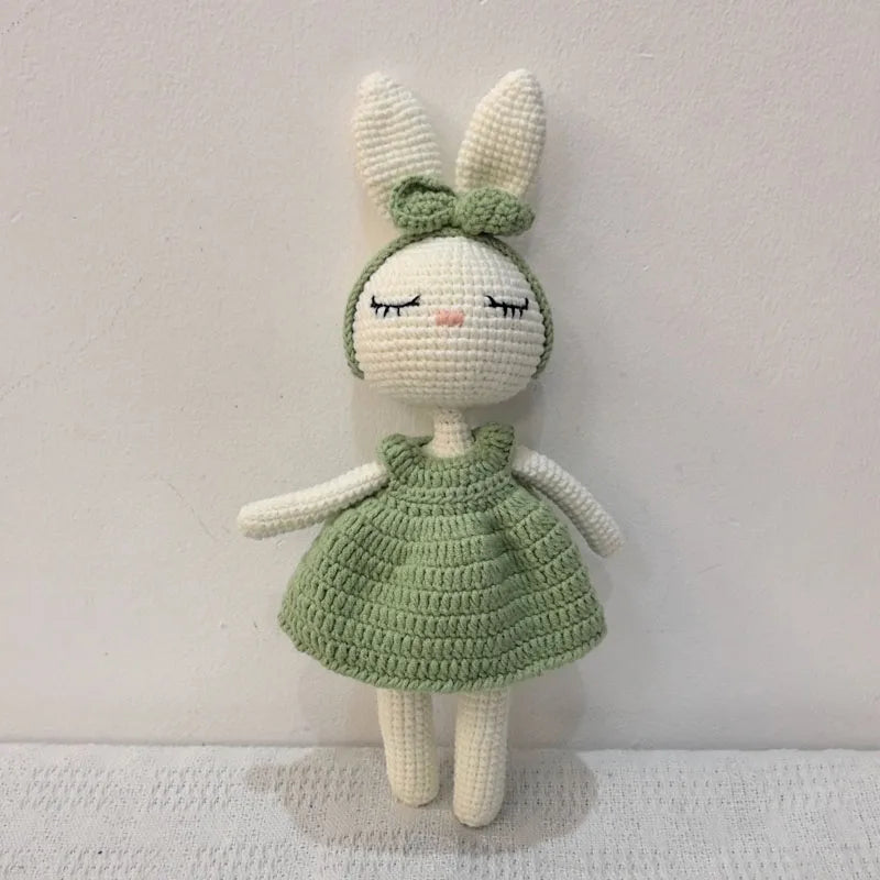 Cuddle Pals Handmade Crochet Animal Plush Dolls – Soft Stuffed Friends in Cute Outfits