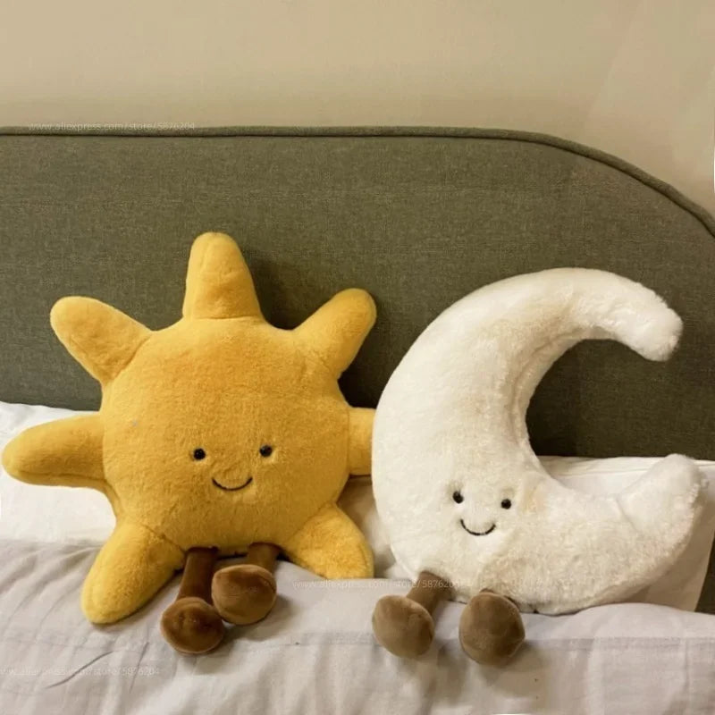 Sunshine & Moonbeam Plush Pillow Duo