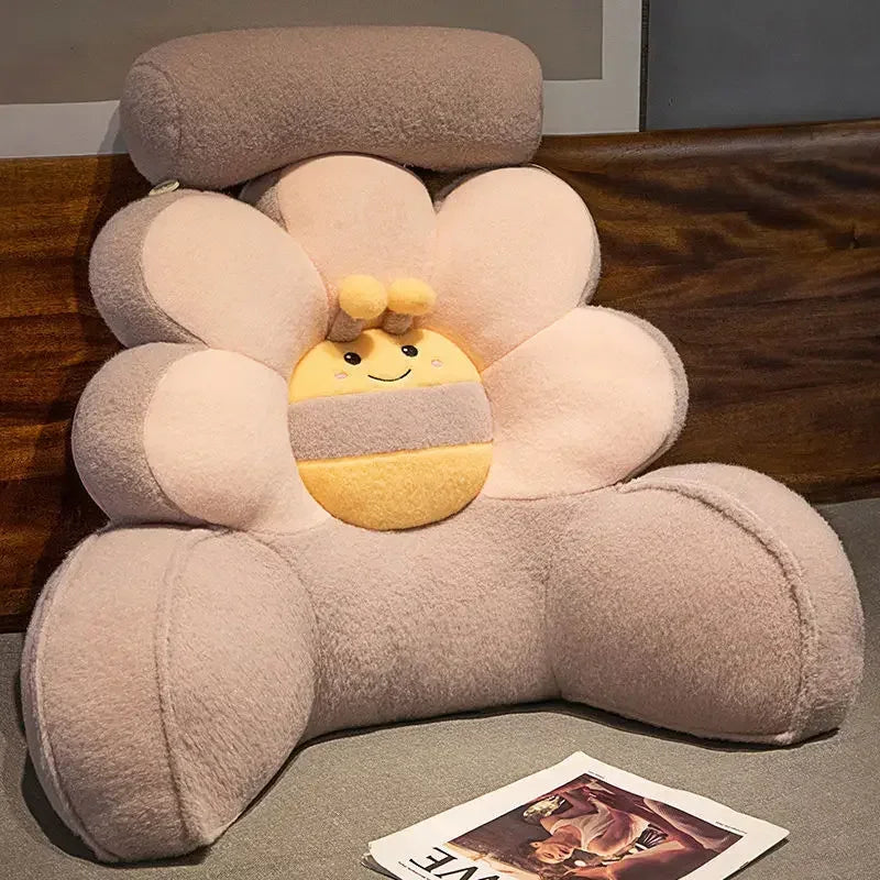 Plush Comfort Bedside Pillow for Girls’ Rooms
