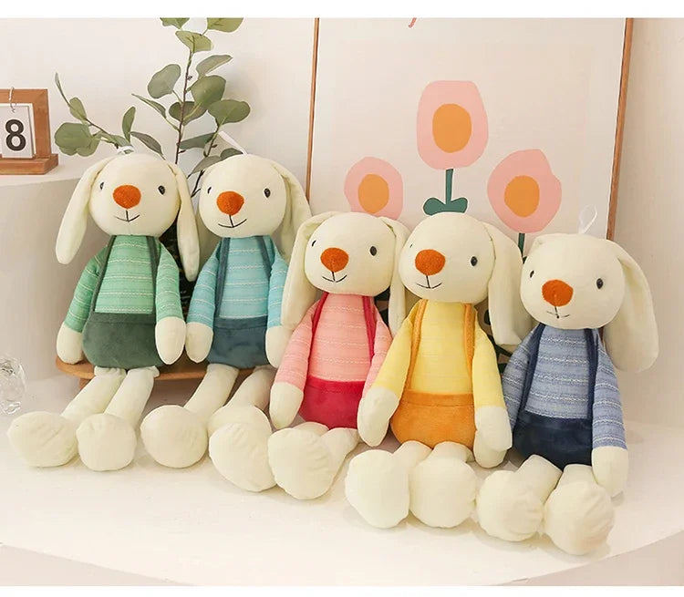 Hug Bunny Plush Sleep Pal Plush Doll – Soft Stuffed Animal Pillow for Girls’ Bedrooms & Playrooms