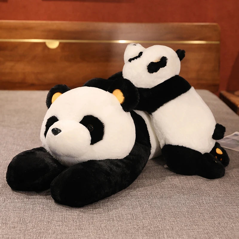 Snuggle Panda” Giant Plush Bear – Soft Sleep Pillow for Girls’ Bedrooms & Playrooms