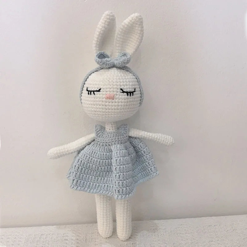 Cuddle Pals Handmade Crochet Animal Plush Dolls – Soft Stuffed Friends in Cute Outfits