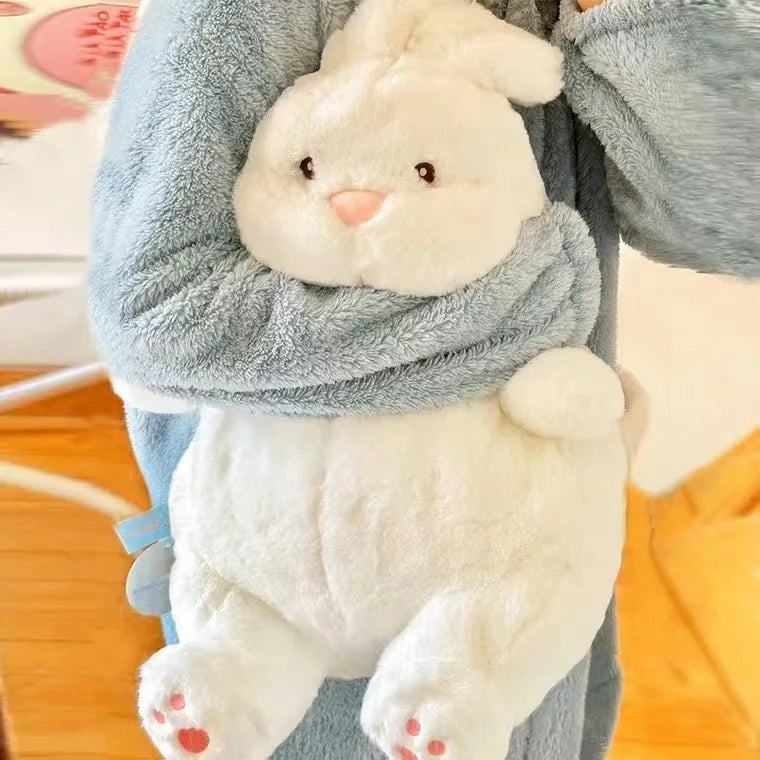 Snow Bun Plush Rabbit