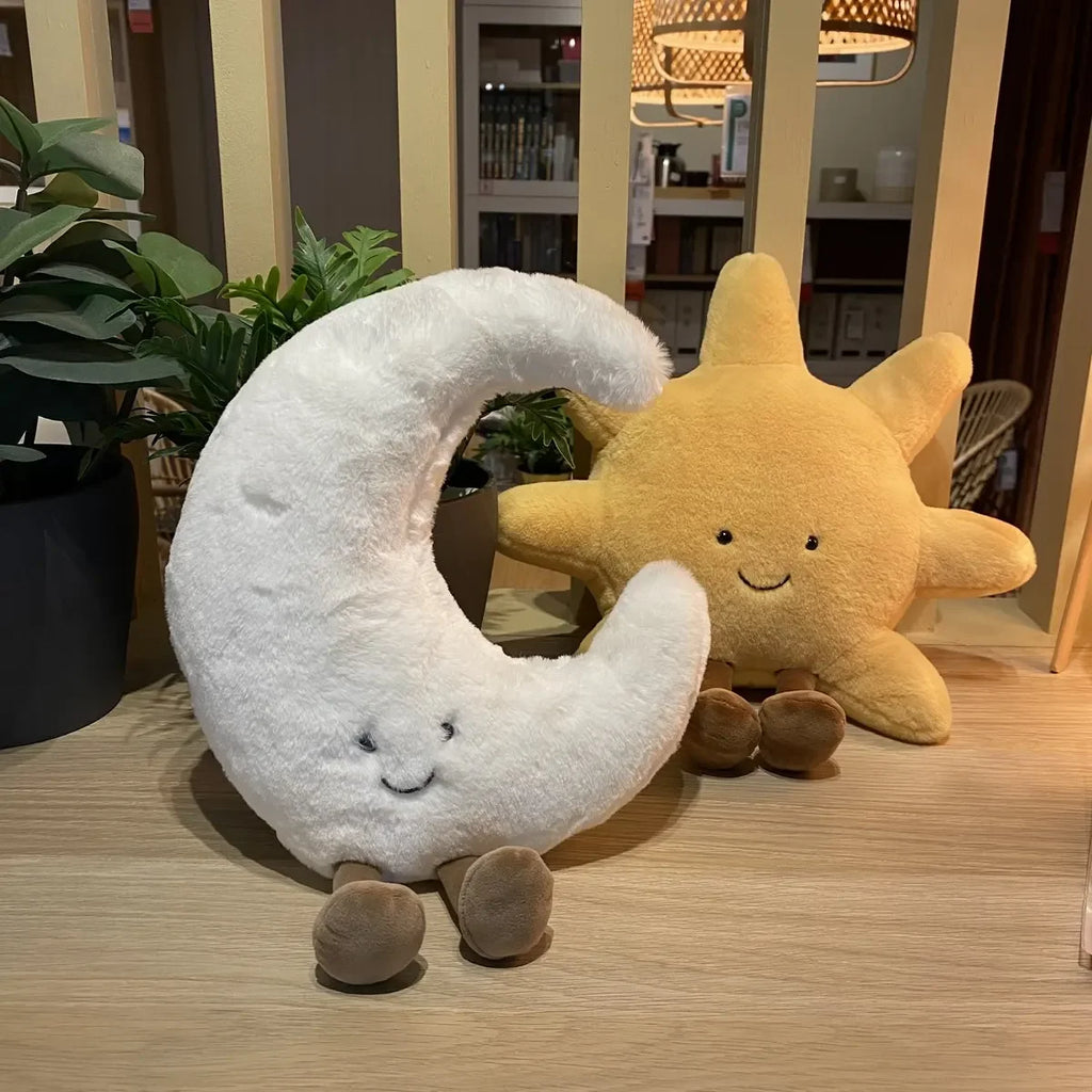 Sunshine & Moonbeam Plush Pillow Duo