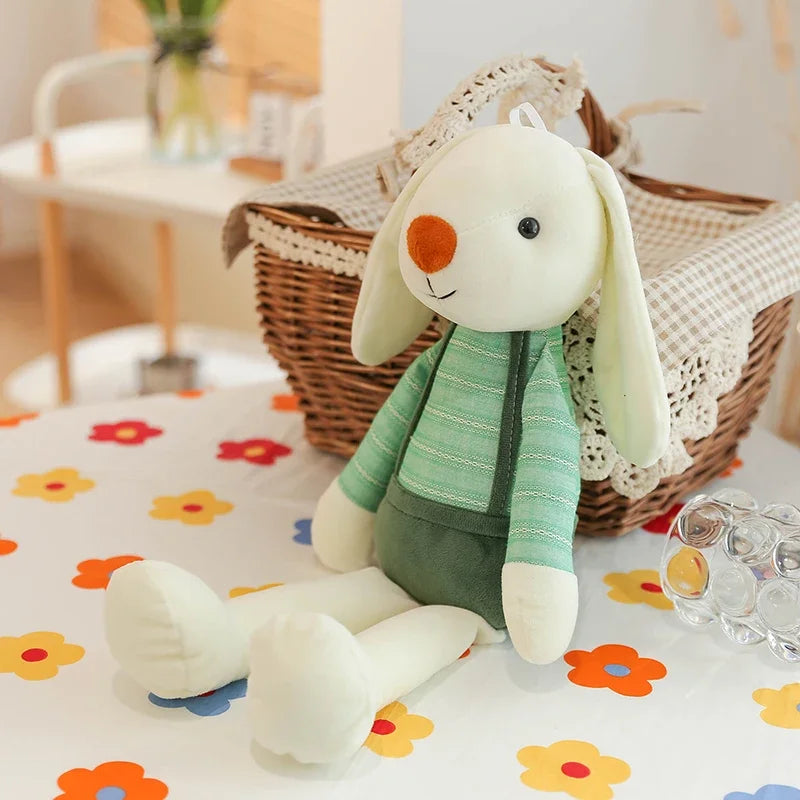 Hug Bunny Plush Sleep Pal Plush Doll – Soft Stuffed Animal Pillow for Girls’ Bedrooms & Playrooms