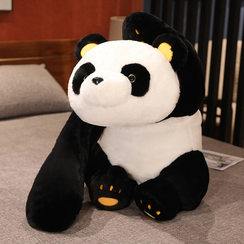 Snuggle Panda” Giant Plush Bear – Soft Sleep Pillow for Girls’ Bedrooms & Playrooms