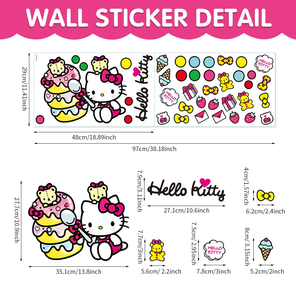 Sweet Treats Wall Sticker Set