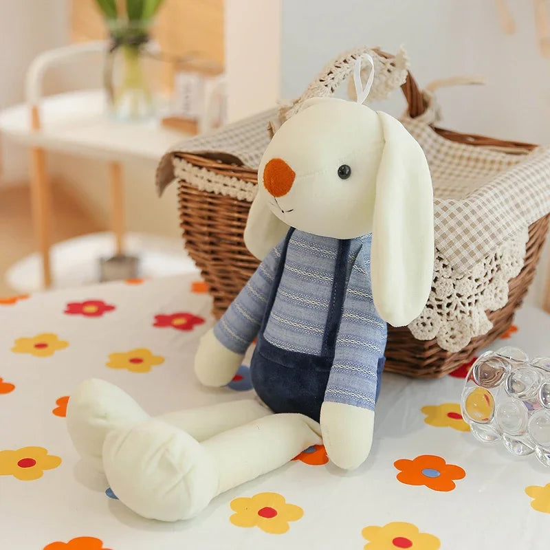 Hug Bunny Plush Sleep Pal Plush Doll – Soft Stuffed Animal Pillow for Girls’ Bedrooms & Playrooms