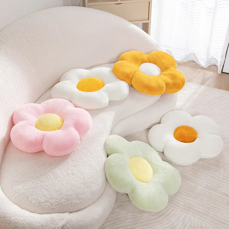 Plush Cartoon Seat Cushion – Cozy Comfort for Girls