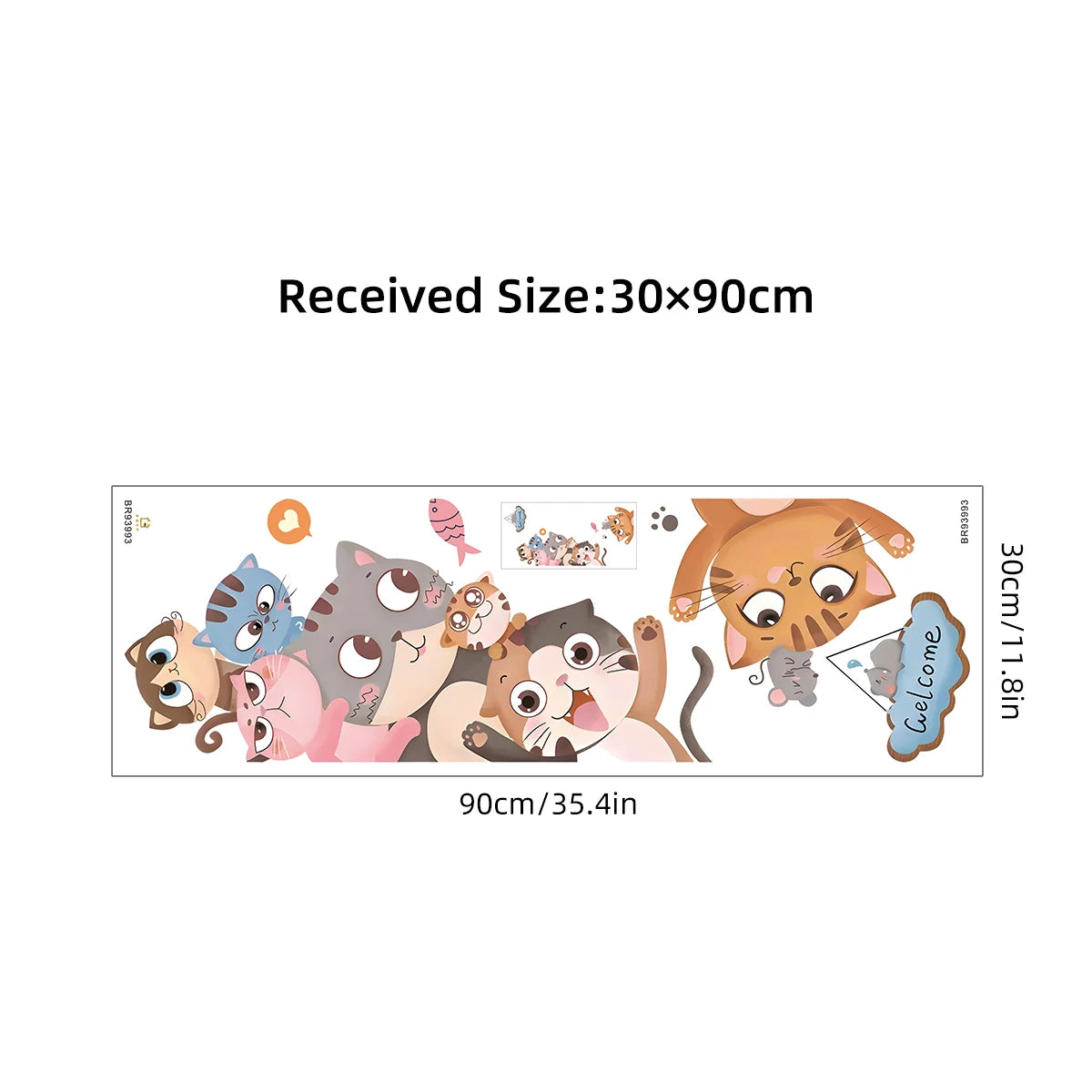 Critter Crew Cartoon Animal Wall Stickers – Educational & Easy Peel Décor
