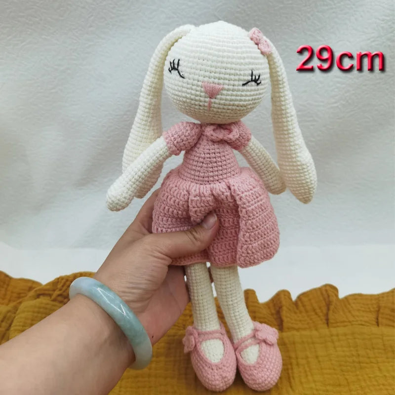 Cuddle Pals Handmade Crochet Animal Plush Dolls – Soft Stuffed Friends in Cute Outfits