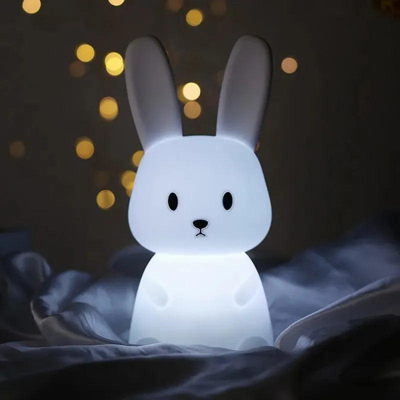 LED Rabbit Night Light – Sugarplum Spaces