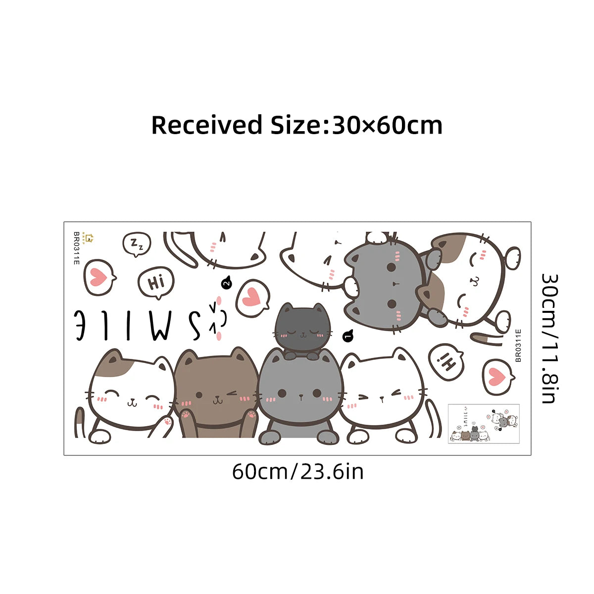 Critter Crew Cartoon Animal Wall Stickers – Educational & Easy Peel Décor