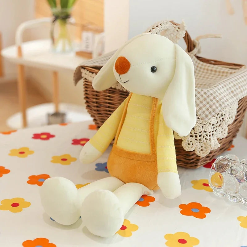 Hug Bunny Plush Sleep Pal Plush Doll – Soft Stuffed Animal Pillow for Girls’ Bedrooms & Playrooms