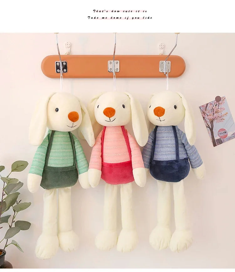 Hug Bunny Plush Sleep Pal Plush Doll – Soft Stuffed Animal Pillow for Girls’ Bedrooms & Playrooms