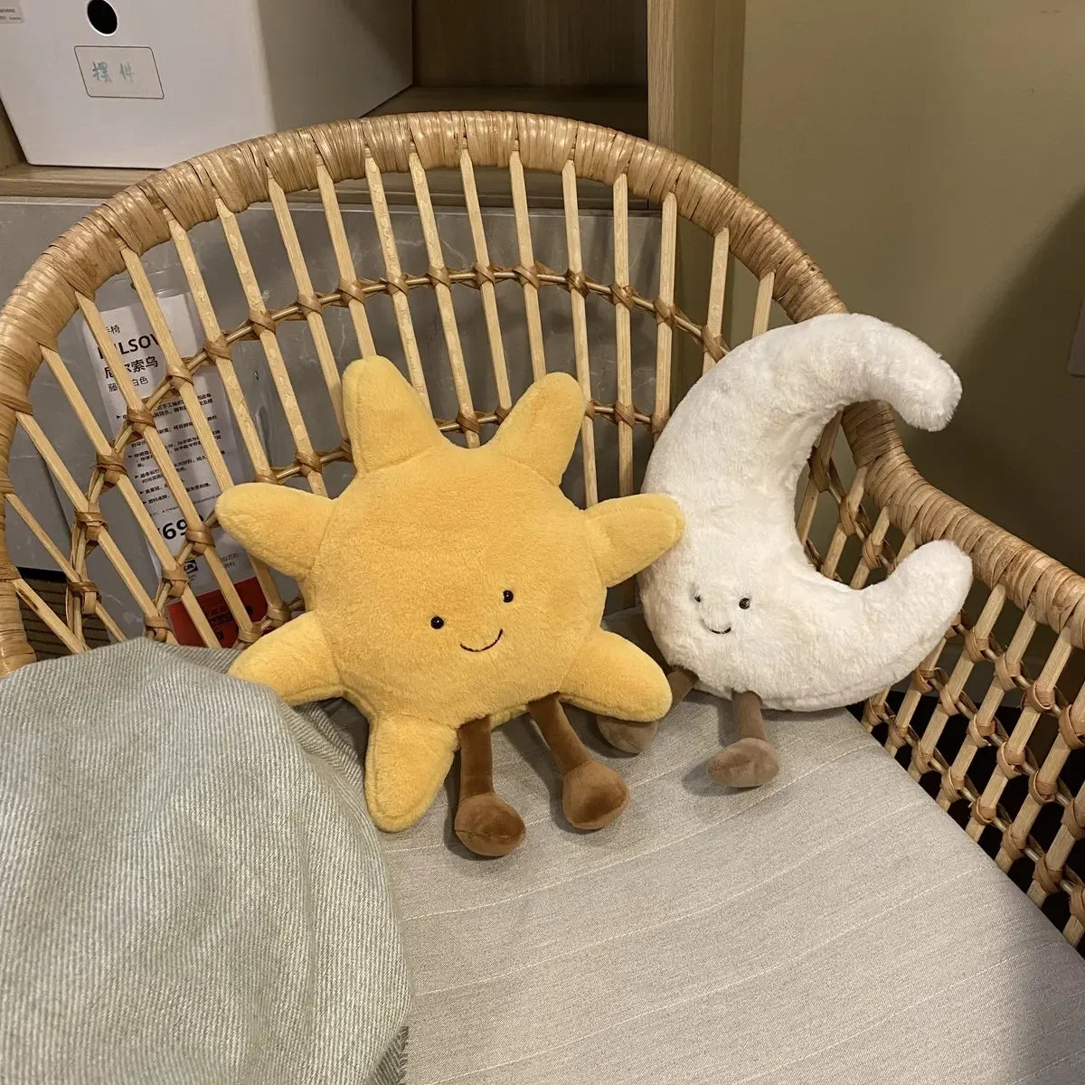 Sunshine & Moonbeam Plush Pillow Duo