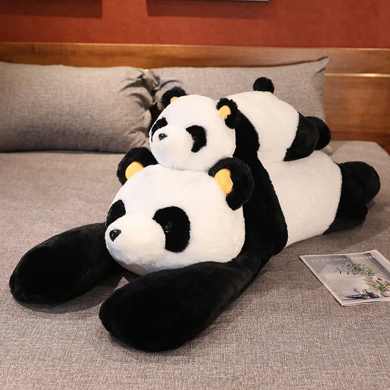 Snuggle Panda” Giant Plush Bear – Soft Sleep Pillow for Girls’ Bedrooms & Playrooms