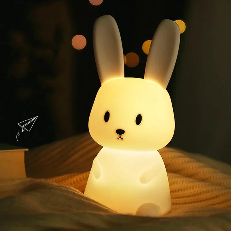 LED Rabbit Night Light – Sugarplum Spaces
