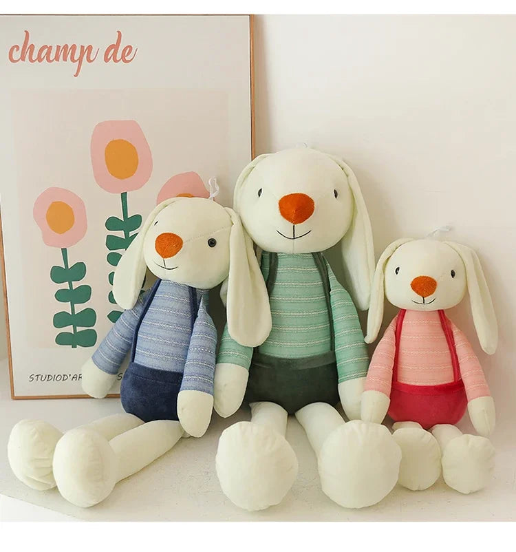 Hug Bunny Plush Sleep Pal Plush Doll – Soft Stuffed Animal Pillow for Girls’ Bedrooms & Playrooms