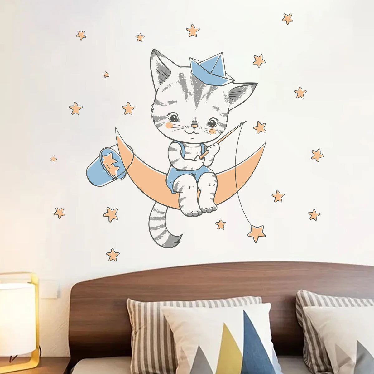 Critter Crew Cartoon Animal Wall Stickers – Educational & Easy Peel Décor