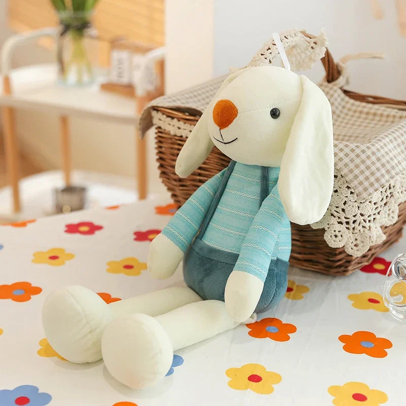 Hug Bunny Plush Sleep Pal Plush Doll – Soft Stuffed Animal Pillow for Girls’ Bedrooms & Playrooms