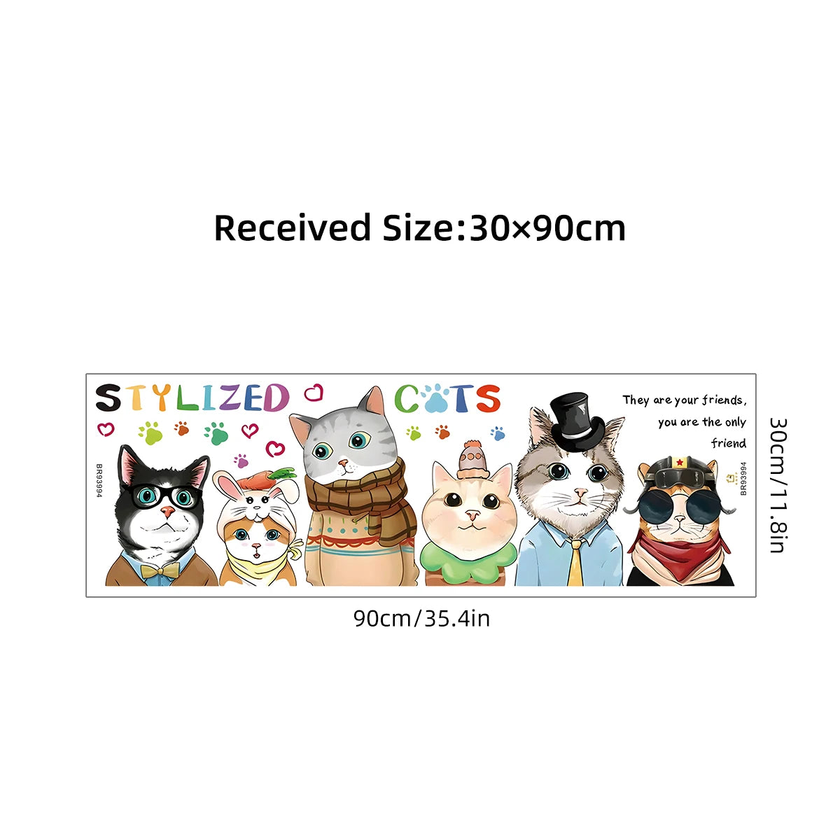 Critter Crew Cartoon Animal Wall Stickers – Educational & Easy Peel Décor