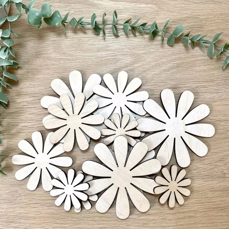 Sugarplum Spaces Daisy Bloom Wooden Wall Set