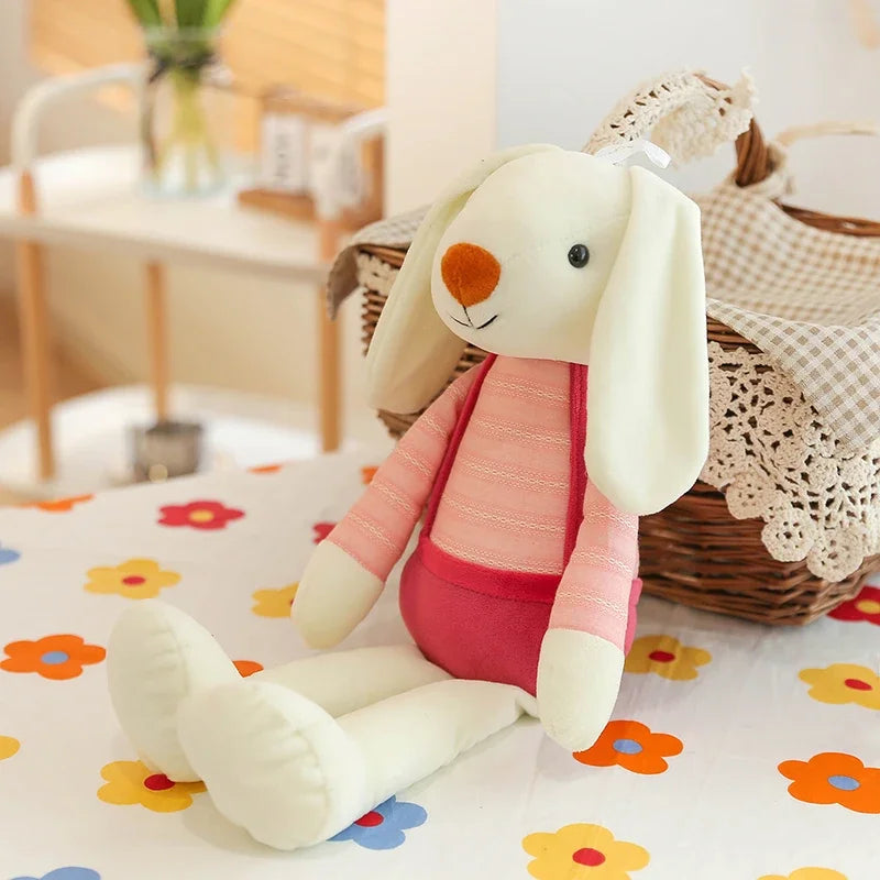 Hug Bunny Plush Sleep Pal Plush Doll – Soft Stuffed Animal Pillow for Girls’ Bedrooms & Playrooms