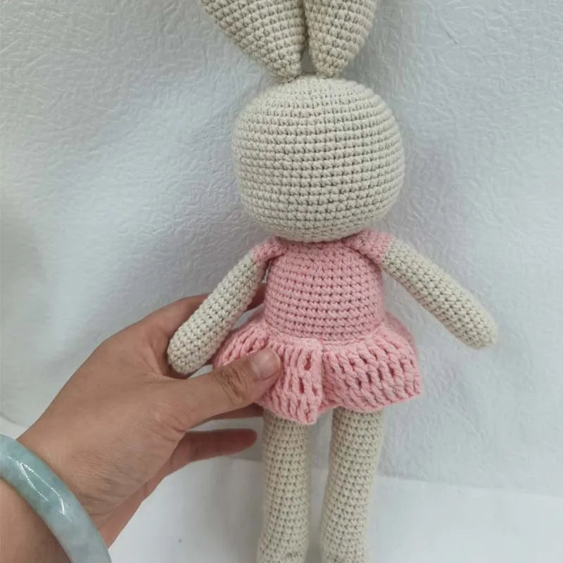 Cuddle Pals Handmade Crochet Animal Plush Dolls – Soft Stuffed Friends in Cute Outfits